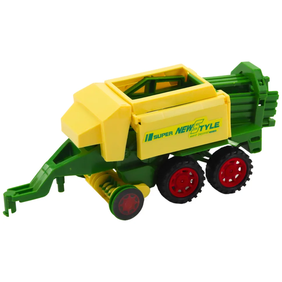 Zestaw Traktor Rolniczy Przyczepa Prasa Maszyna Rolnicza - obrazek 4