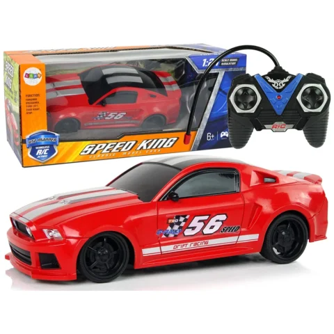 Auto Sportowe R/C 1:24 Wyścigi Czerwone Przyciemniane Szyby