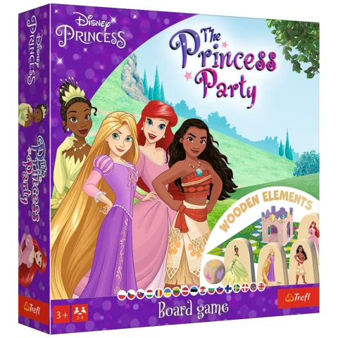 Gra planszowa The Princess Party Disney Trefl 02434