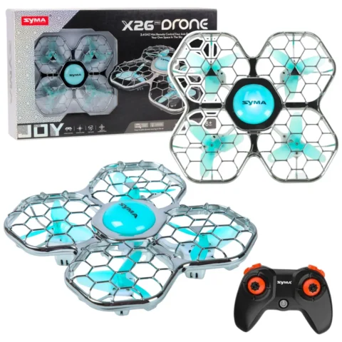Dron Zdalnie Sterowany RC Syma X26 PRO Akrobacje Światła LED WIFI