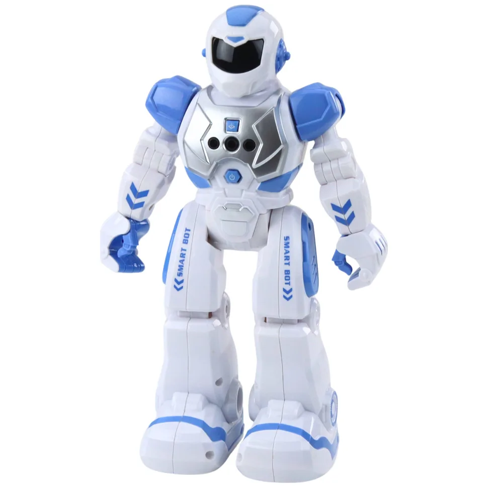 Robot Edukacyjny Zdalnie Sterowany RC Mówi Tańczy Światła Dźwięki Niebieski - obrazek 2