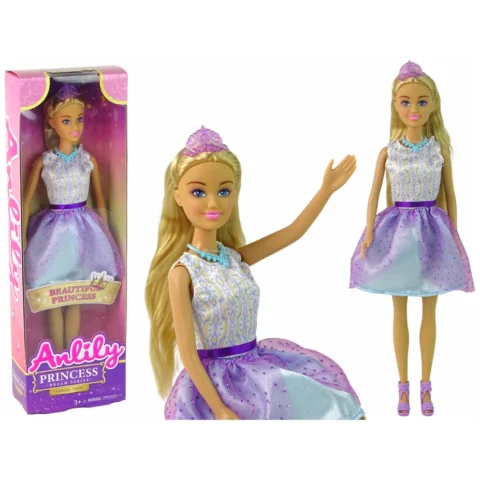 Lalka Anlily Princess Księżniczka Fiolet Królowa