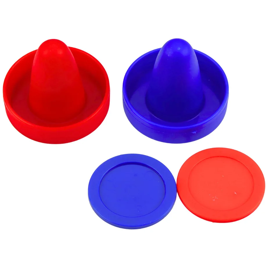 Stół Air Hockey Stołowy Gra Zręcznościowa Dla Dzieci Krążki 43x26 cm - obrazek 4