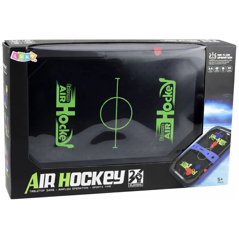 Stół Air Hockey Stołowy Gra Zręcznościowa Dla Dzieci Krążki 43x26 cm - obrazek 5