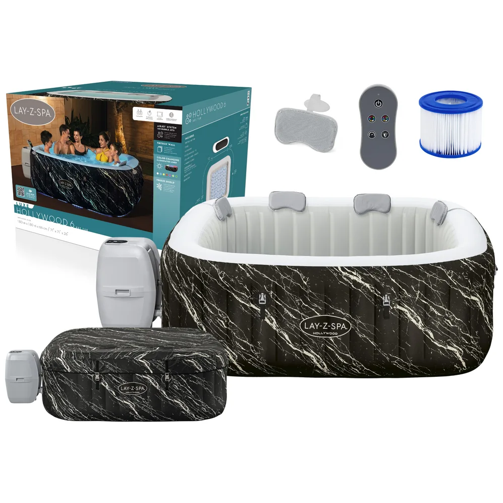 Dmuchane SPA Ogrodowe Hollywood 180 x 66 cm Bestway 6001F