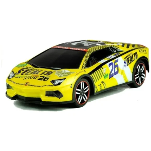 Auto Zdalnie Sterowane Sportowe Pilot R/C Żółte