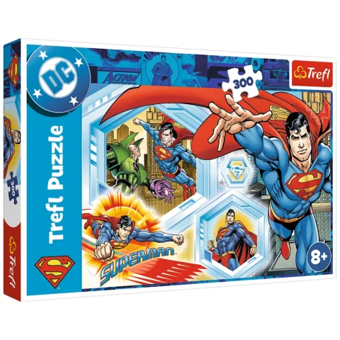 Puzzle - 300 - Niezniszczalny Superman - Warner Superman - Trefl 23032