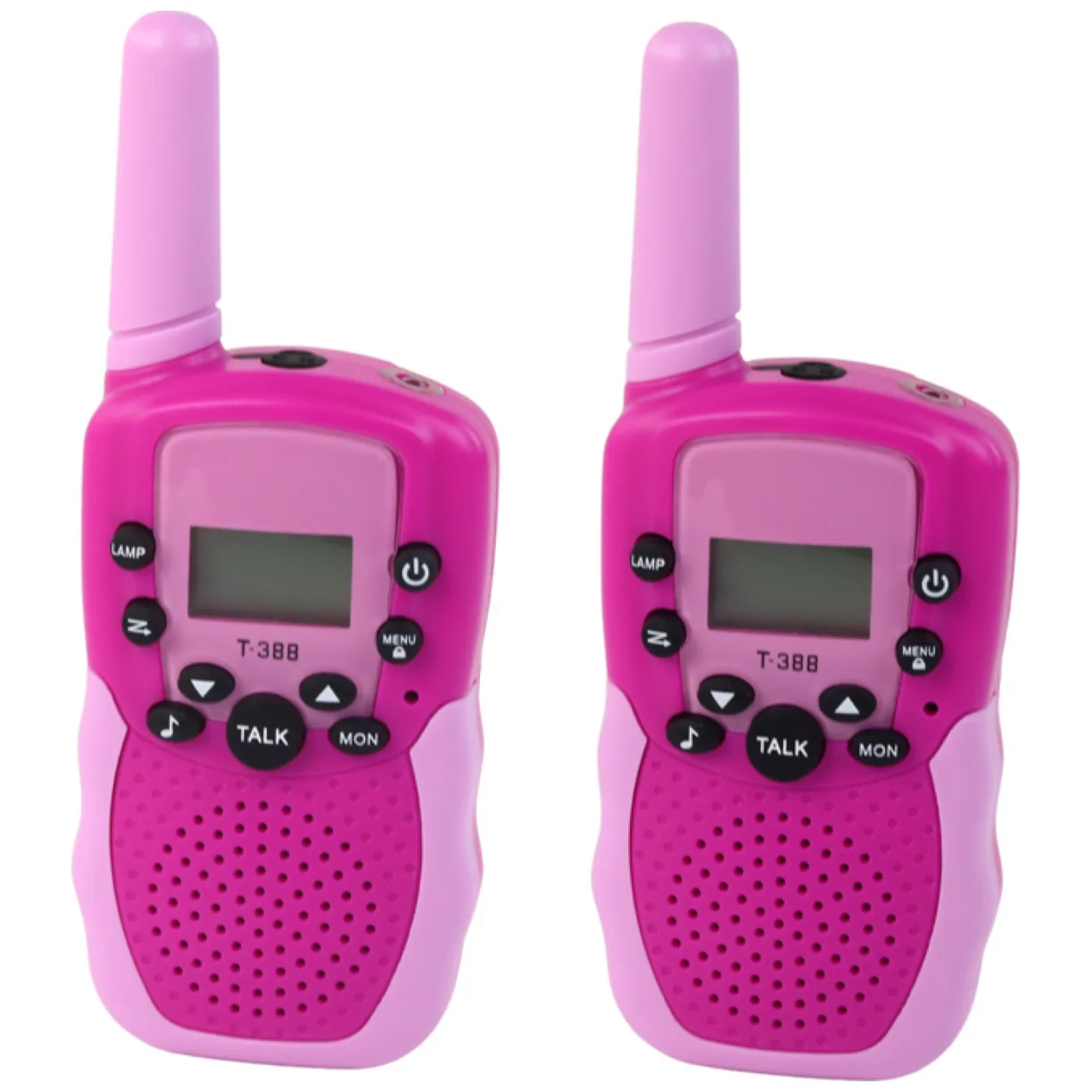 Walkie Talkie Krótkofalówki Różowe Zasięg 3km Dla Dzieci - obrazek 2