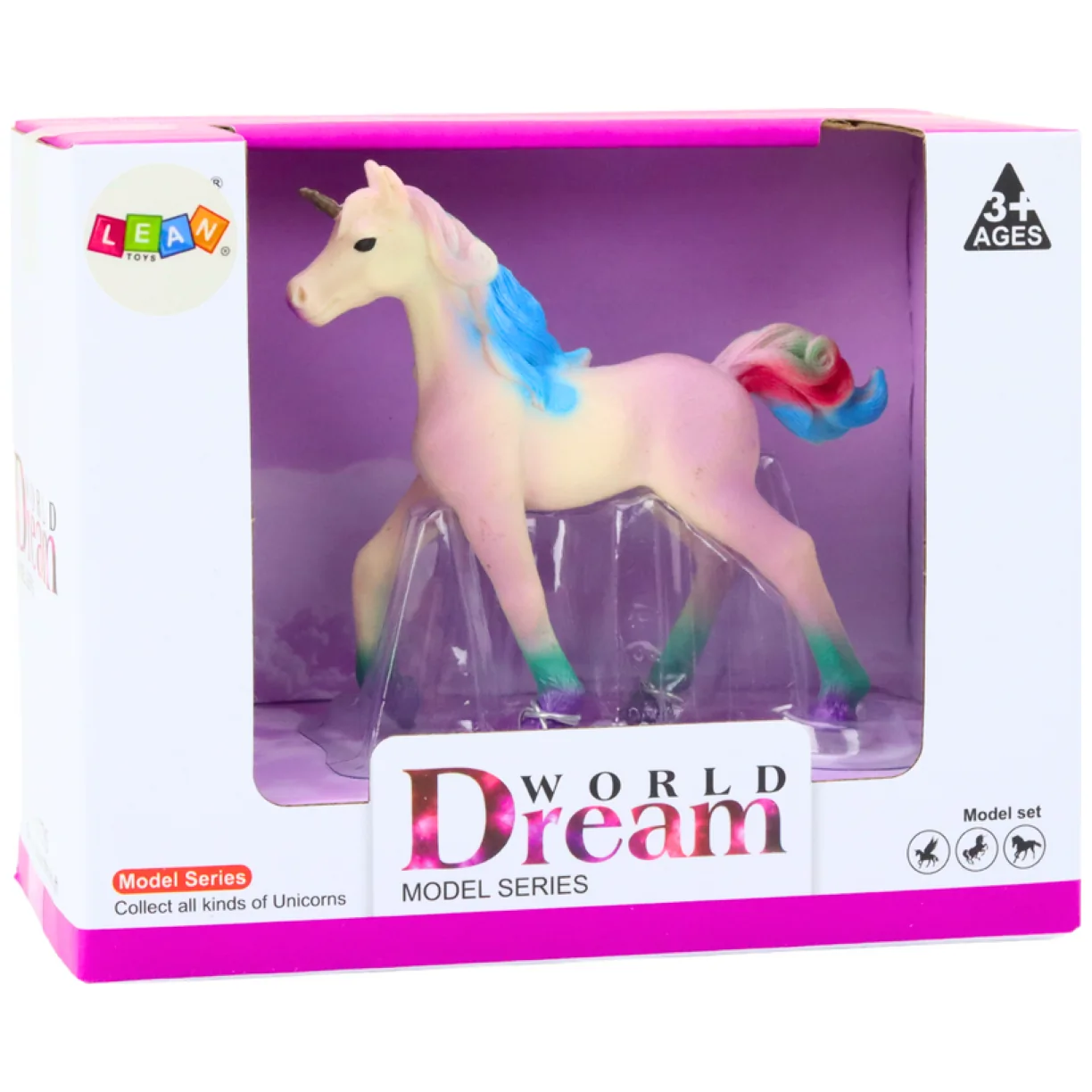 Figurka Kolekcjonerska Mały Jednorożec Fioletowy 8 CM - obrazek 3