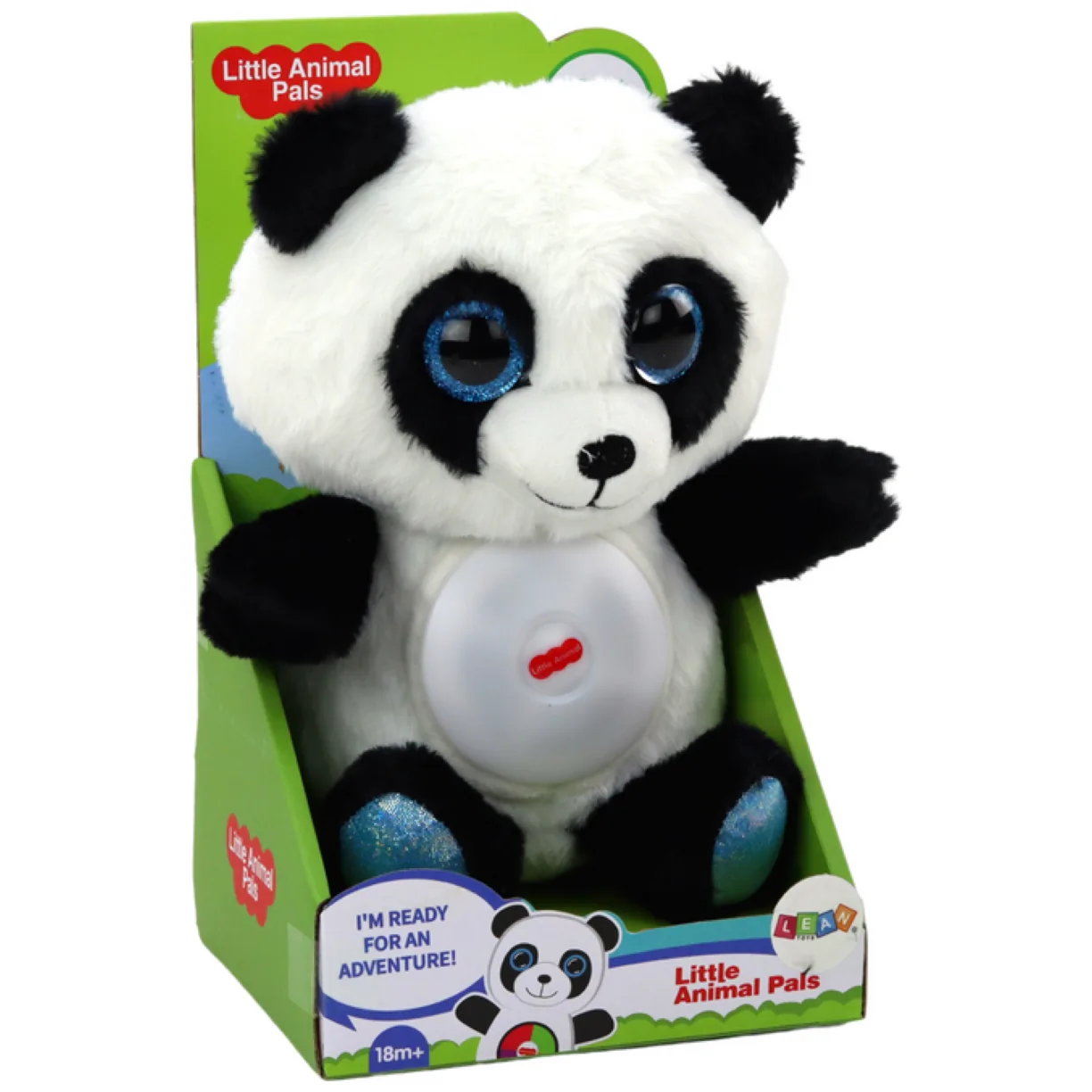 Miś Panda Usypiacz Lampka Kołysanki Przytulanka Maskotka 30 cm - obrazek 3