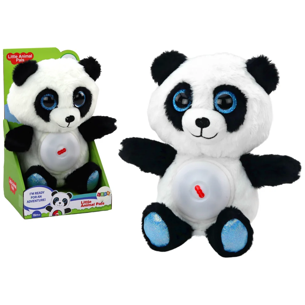 Miś Panda Usypiacz Lampka Kołysanki Przytulanka Maskotka 30 cm