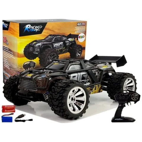 Auto Off-Road Zdalnie Sterowane Brązowo- Żółty 2.4G 1:18 35 km/h Kontrola Prędkości