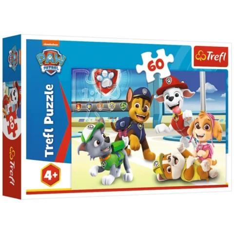 Puzzle - 60 - W świecie Piesków - Psi Patrol - Trefl 17392