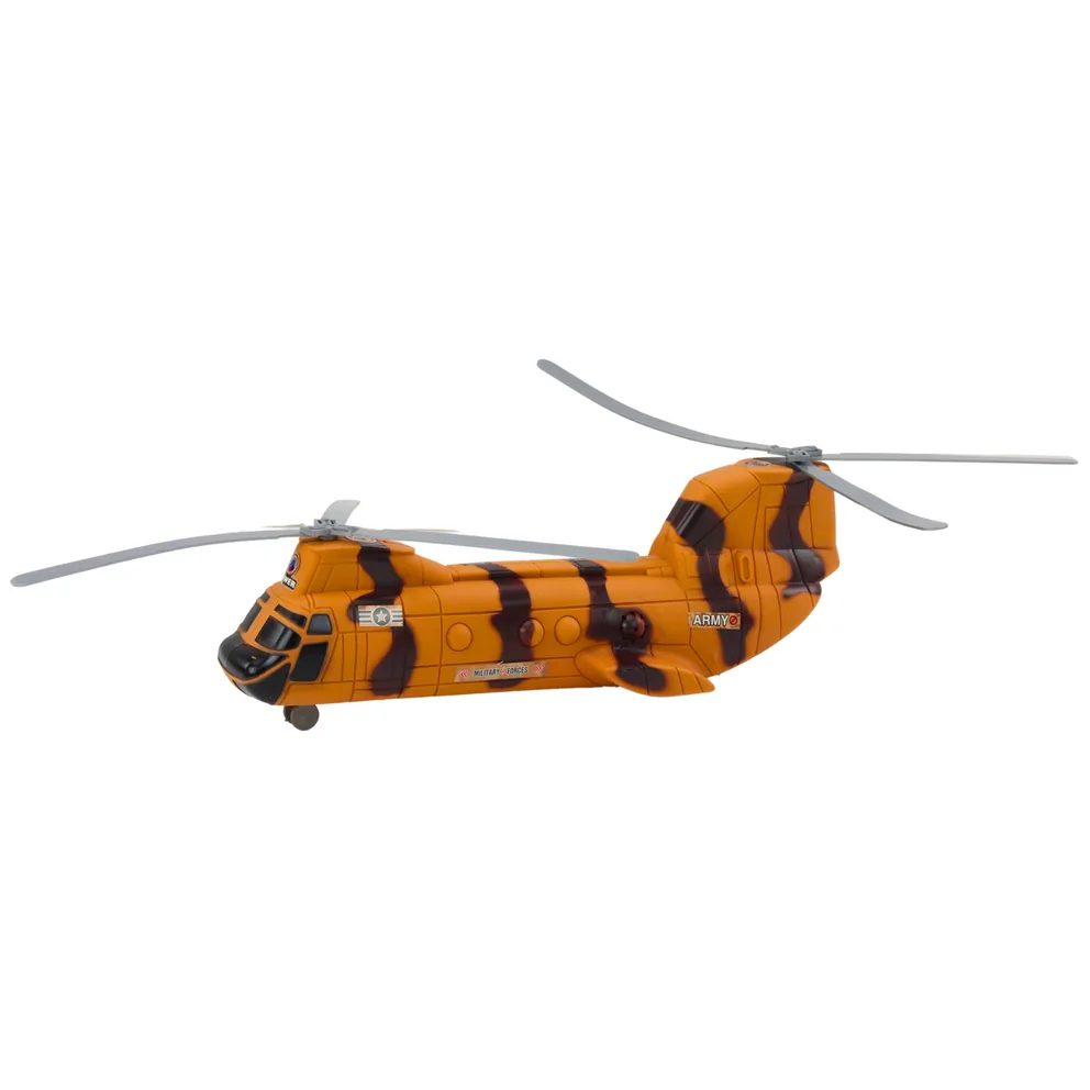 Zestaw Militarny Czołg Wojskowy Helikopter Śmigłowiec Spadochroniarz Dźwięki - obrazek 3