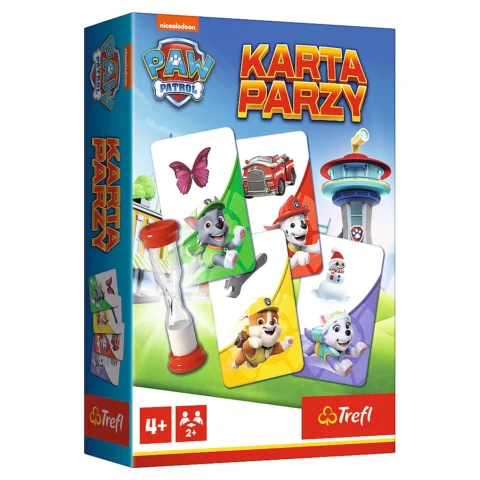 Gra podróżna Karta Parzy Psi Patrol Trefl 02691