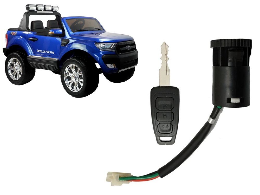 Stacyjka z Kluczem do Auta na Akumulator Ford Ranger