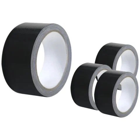 Taśma Tekstylna Wytrzymała Mocna Uniwersalna Czarna 48mm/54Y