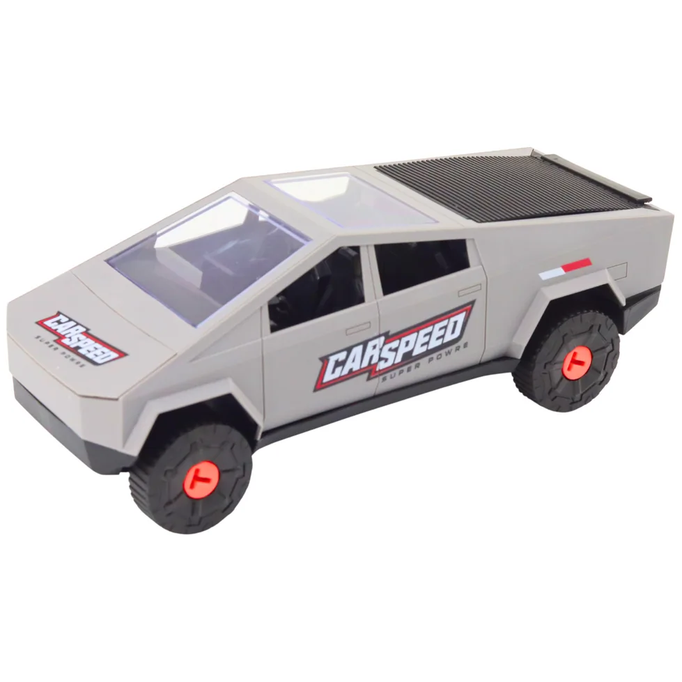 Zestaw Nowoczesne Auto z Quadem Do Rozkręcania DIY Szary - obrazek 2