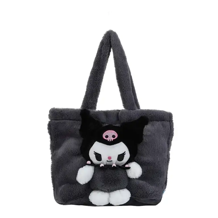 KUROMI Sanrio PLUSZOWA TORBA TOREBKA DLA DZIECI MASTKOTKA Płeć: unisex