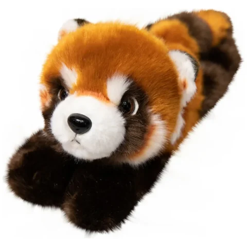 Pluszowa Panda Ruda Maskotka Brelok Kółko Karabińczyk 13cm