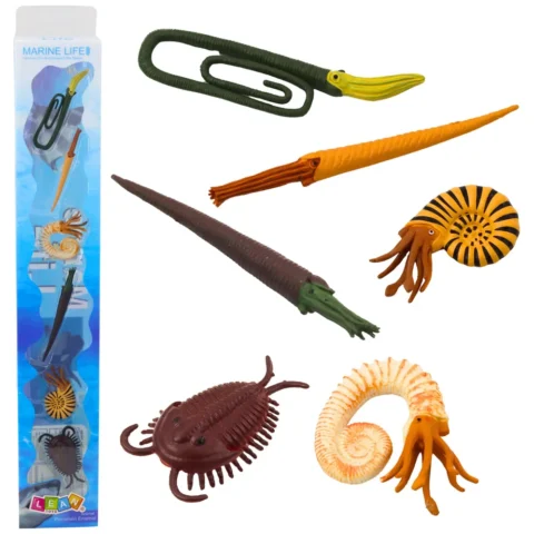 Zestaw Mini Figurki Morskie Stworzenia Prehistoryczne 6-9cm 6szt