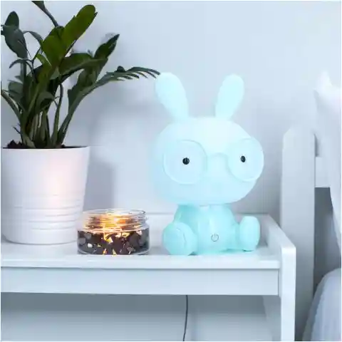 LAMPKA NOCNA DLA DZIECI KRÓLIK LED USB