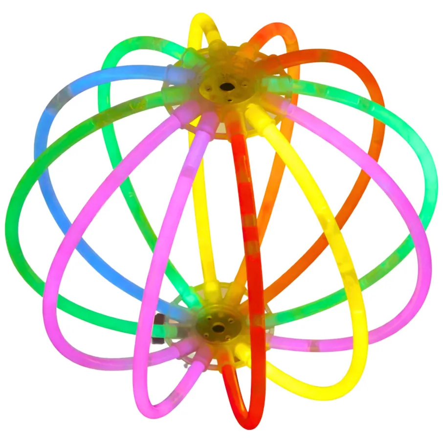 Piłka Fluorescencyjna Świecąca W Ciemnośći Neon Stick 12 Patyczków - obrazek 4
