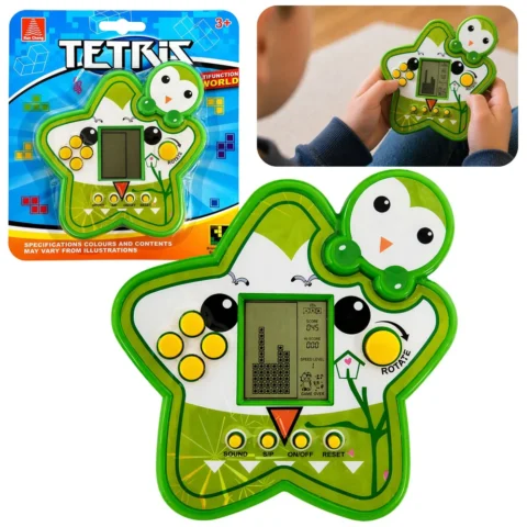 Gra Elektroniczna Tetris Gwiazdka Zielona