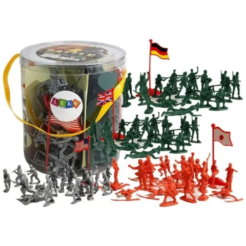 Zestaw figurek żołnierzy 100el
