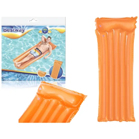 Dmuchany Materac Do Pływania Pomarańczowy 183 x 76 cm Bestway 44013