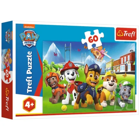 Puzzle - 60 - Psi Patrol na polanie - Trefl 17375