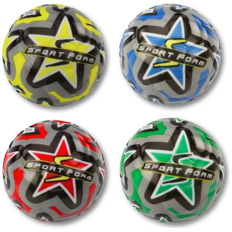 Zestaw Piłki Sport Foam Do Odbijania Ściskania Piankowe Kolorowe 7cm