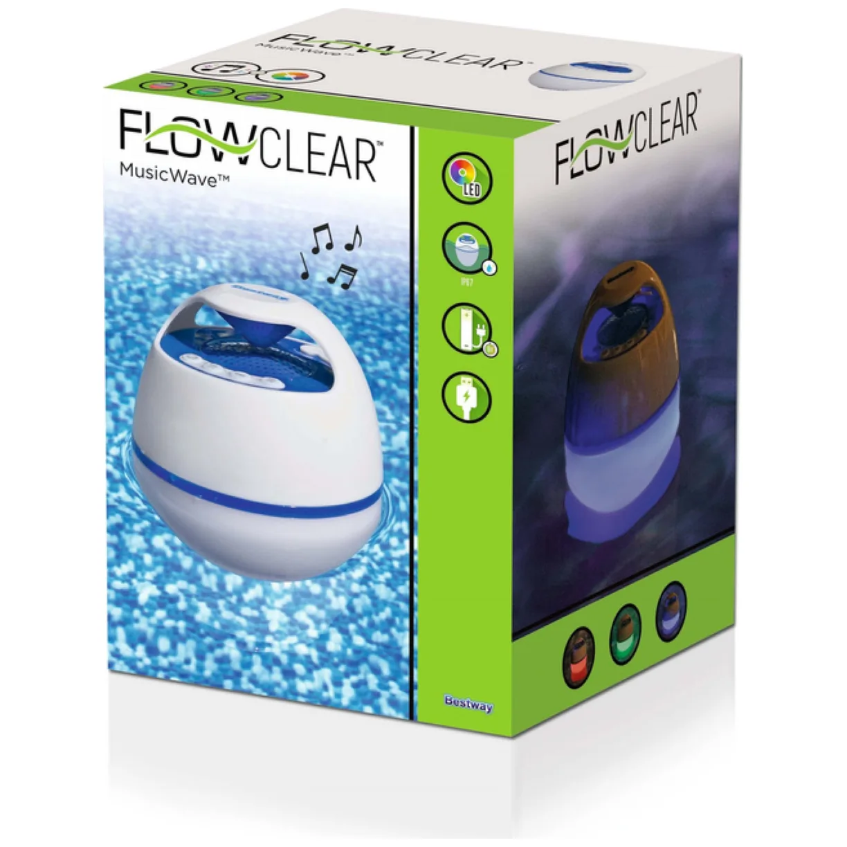 Pływający Głośnik Bluetooth LED Bestway 58700 - obrazek 12
