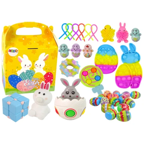 Zestaw Zabawek Wielkanoc Fidget Toys Pisanki Dekoracja