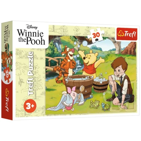 Puzzle - 30 - Dzień z Puchatkiem - Disney Kubuś Puchatek - Trefl 18321