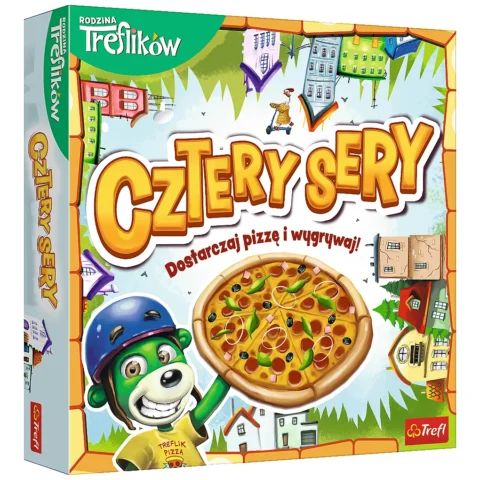 Gra planszowa Cztery Sery Rodzina Treflików Trefl 02282