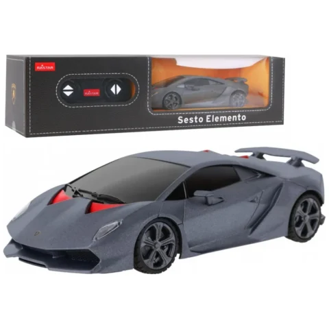 Auto Sportowe RC Zdalnie Sterowane Lamborghini Sesto Elemento Szare 1:24
