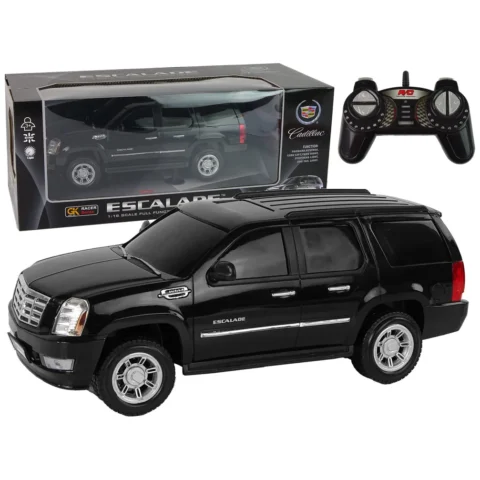 Auto Cadillac Escalade R/C Czarny Światła Dźwięk 1:16