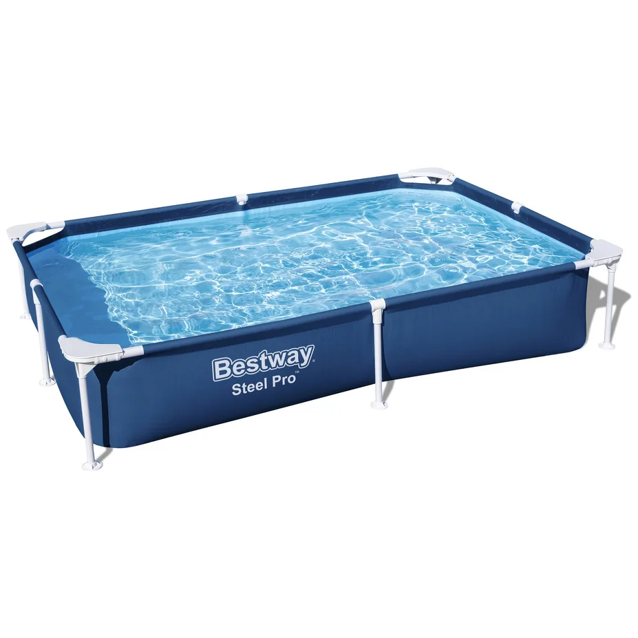 Basen Ogrodowy Stelażowy 221x150x43 cm Bestway 56401 - obrazek 5