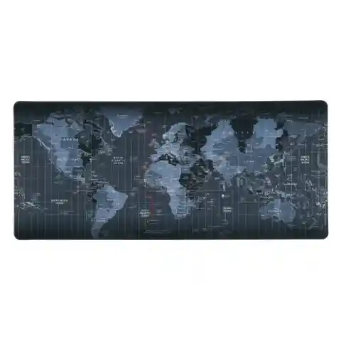 DUŻA MAPA ŚWIATA PODKŁADKA OCHRONNA NA BIURKO MATA