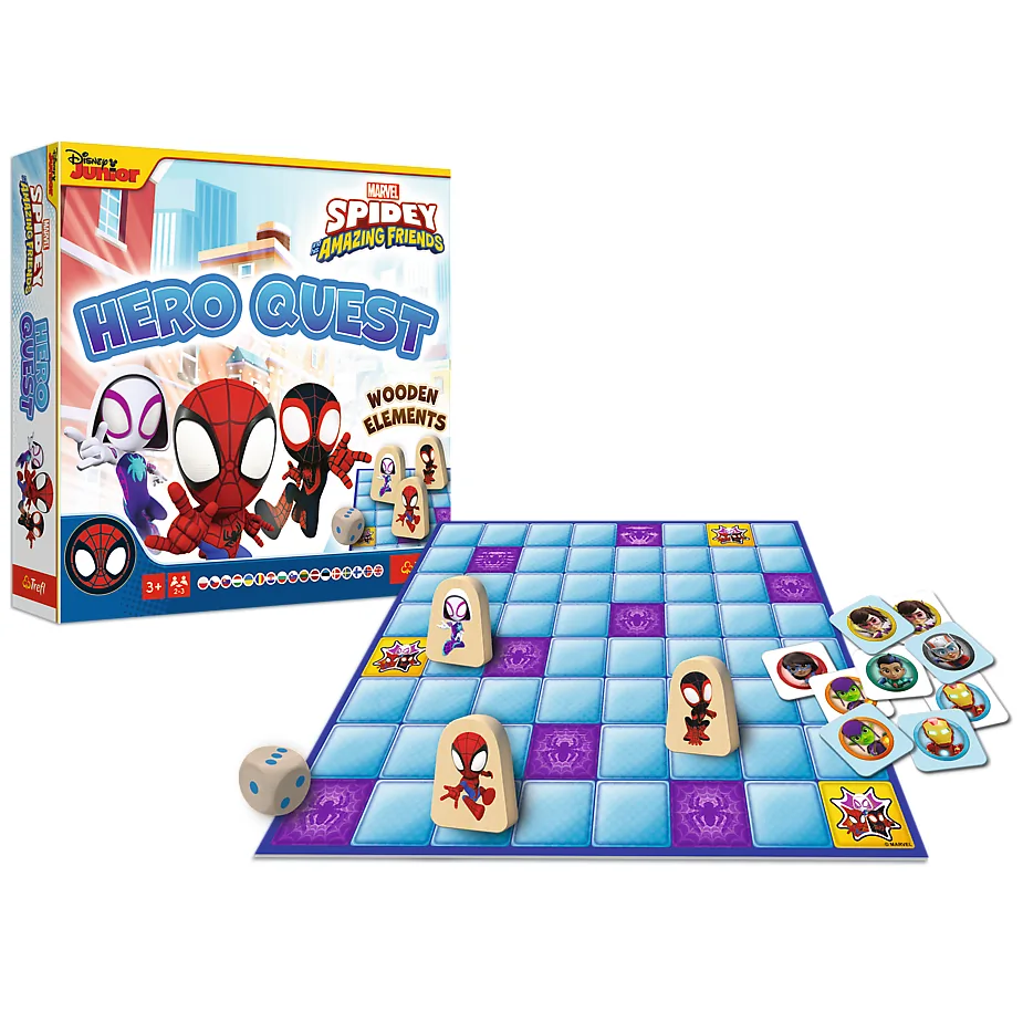 Gra planszowa Hero Quest Spidey Trefl 02436 - obrazek 3
