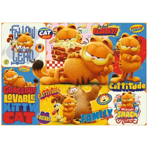 Puzzle - 1000 - Przygody Garfielda - Garfield - Trefl 10935