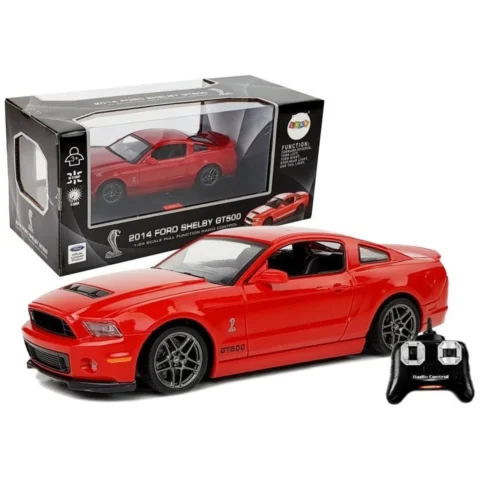Auto Zdalnie Sterowane Ford Shelby GT500 Czerwony 7.5 km/h 2.4 G