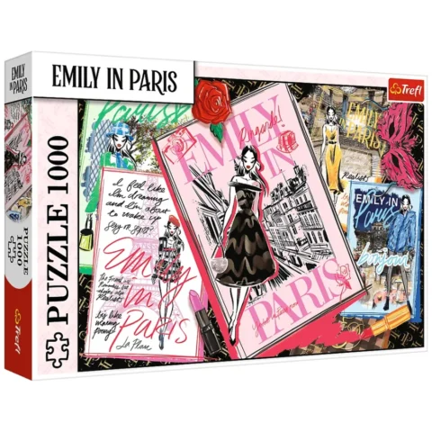 Puzzle - 1000 - Emily w Paryżu: Magazyn Mody - Trefl 10966