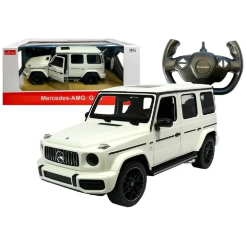 Samochód Terenowy Mercedes G63 Rastar Zdalnie Sterowany R/C Biały 1:14