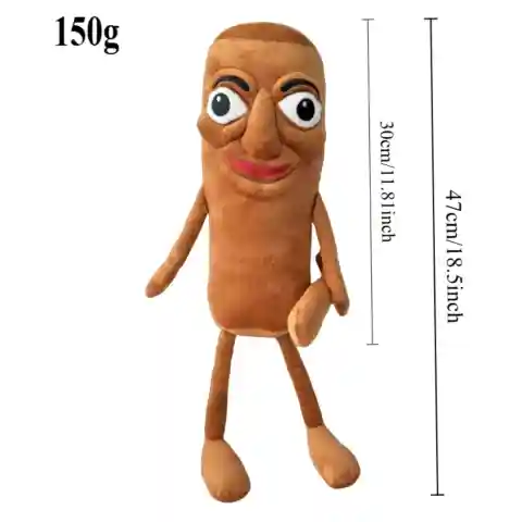 MASKOTKA TUNG TUNG TUNG SAHUR PLUSZAK ZABAWKA 40 CM BRAINROT VIRAL EAN (GTIN): 5902601410071