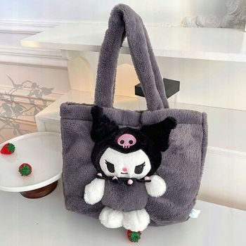 KUROMI Sanrio CINNAMOROLL PLUSZOWA TORBA TOREBKA DLA DZIECI MASTKOTKA Wiek dziecka: 4 lata +