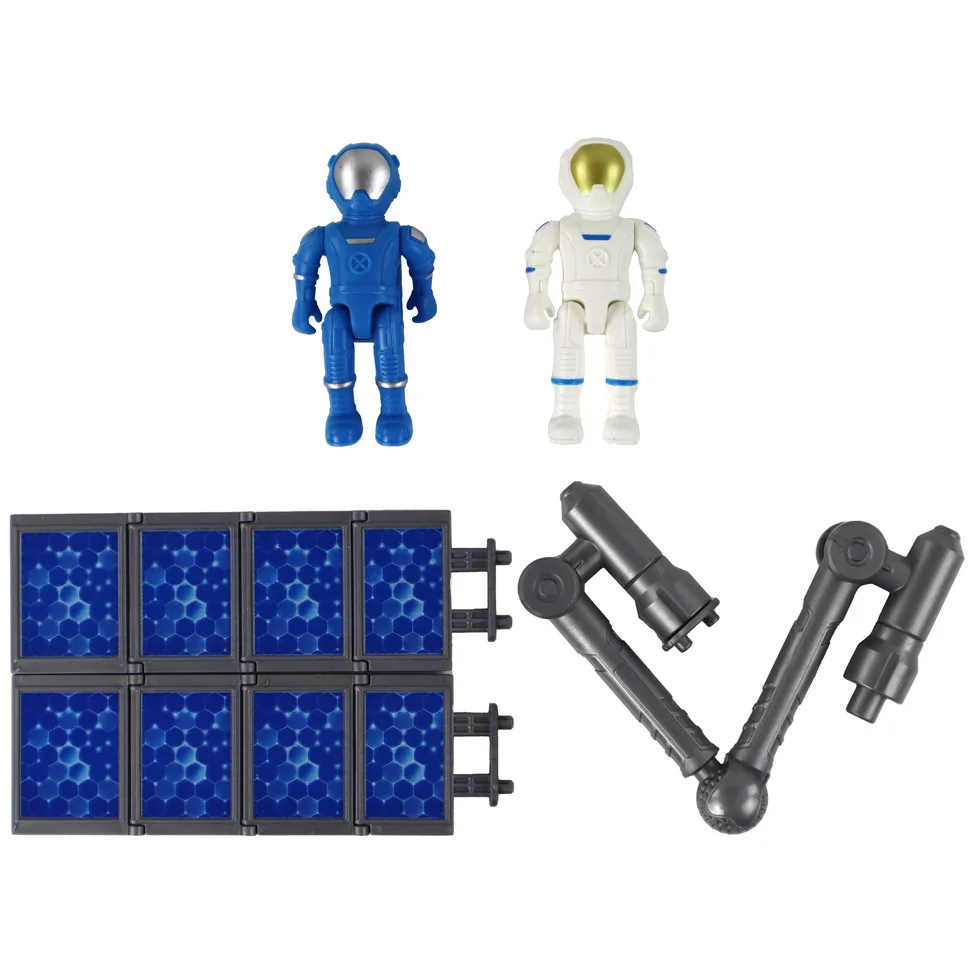 Zabawka Misja Kosmiczna Rakieta Astronauci Wyrzutnia 15 Elementów - obrazek 7