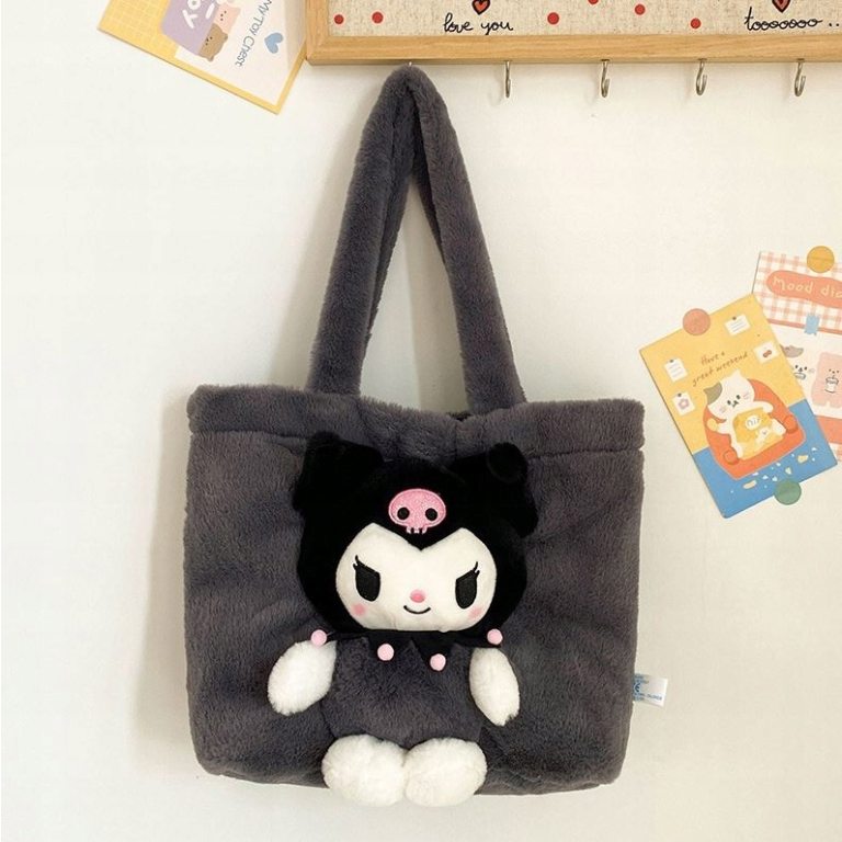 KUROMI Sanrio CINNAMOROLL PLUSZOWA TORBA TOREBKA DLA DZIECI MASTKOTKA Bohater / Bajka: Kuromi