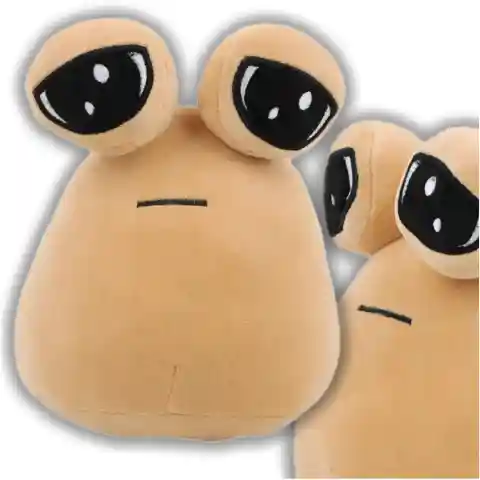 MASKOTKA POU PLUSZOWY MÓJ ZWIERZAK PLUSH PET PLUSZAK KOSMITA MIĘKKI 22 CM